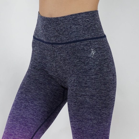 Ombre Yoga leggings seamless mid waistband - Picture 4 of 5